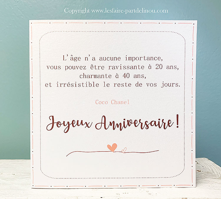 Carte - 4 Ans, Joyeux Anniversaire ! Carte , Age, Joyeux